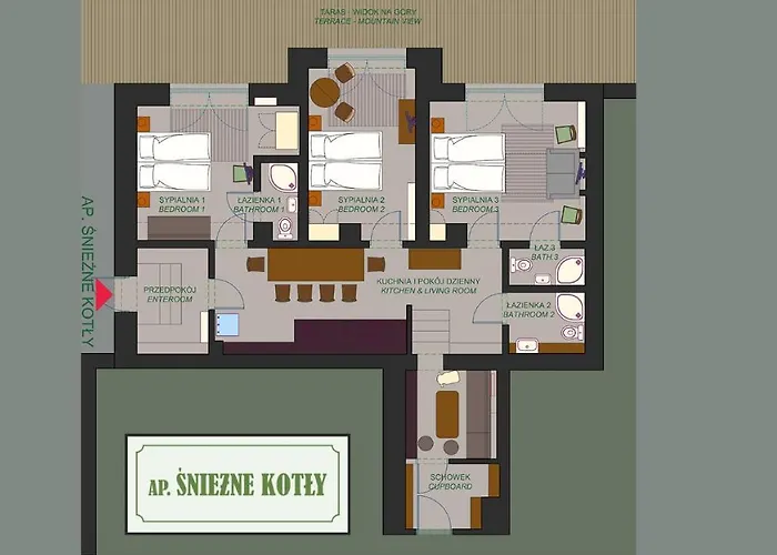 Royal Aparts Zielona Poreba - Z Panorama Gor *